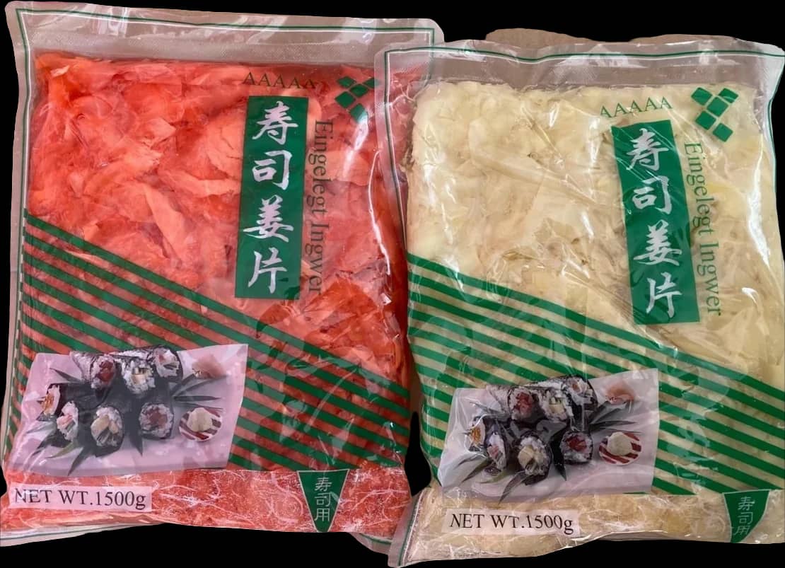 Nakladaný zázvor na sushi