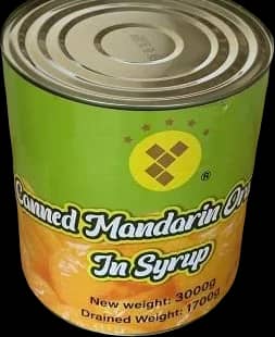 Mandarínky v konzerve