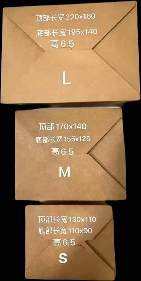 Hộp giấy đựng đồ mang đi